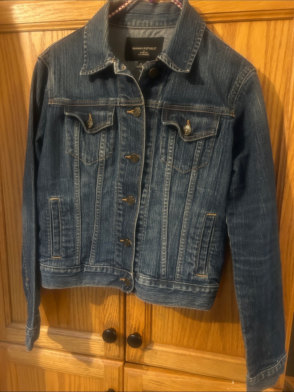 Banana Republic Women's Medium Blue Denim Jacket